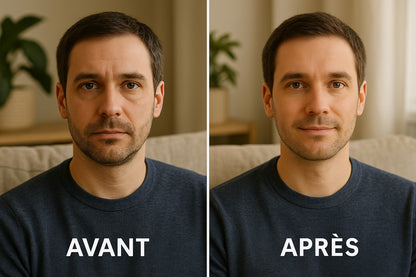 Lynesian™ – Masseur Oculaire 3-en-1 : Cernes, Stress, Détente & Maux de Tête