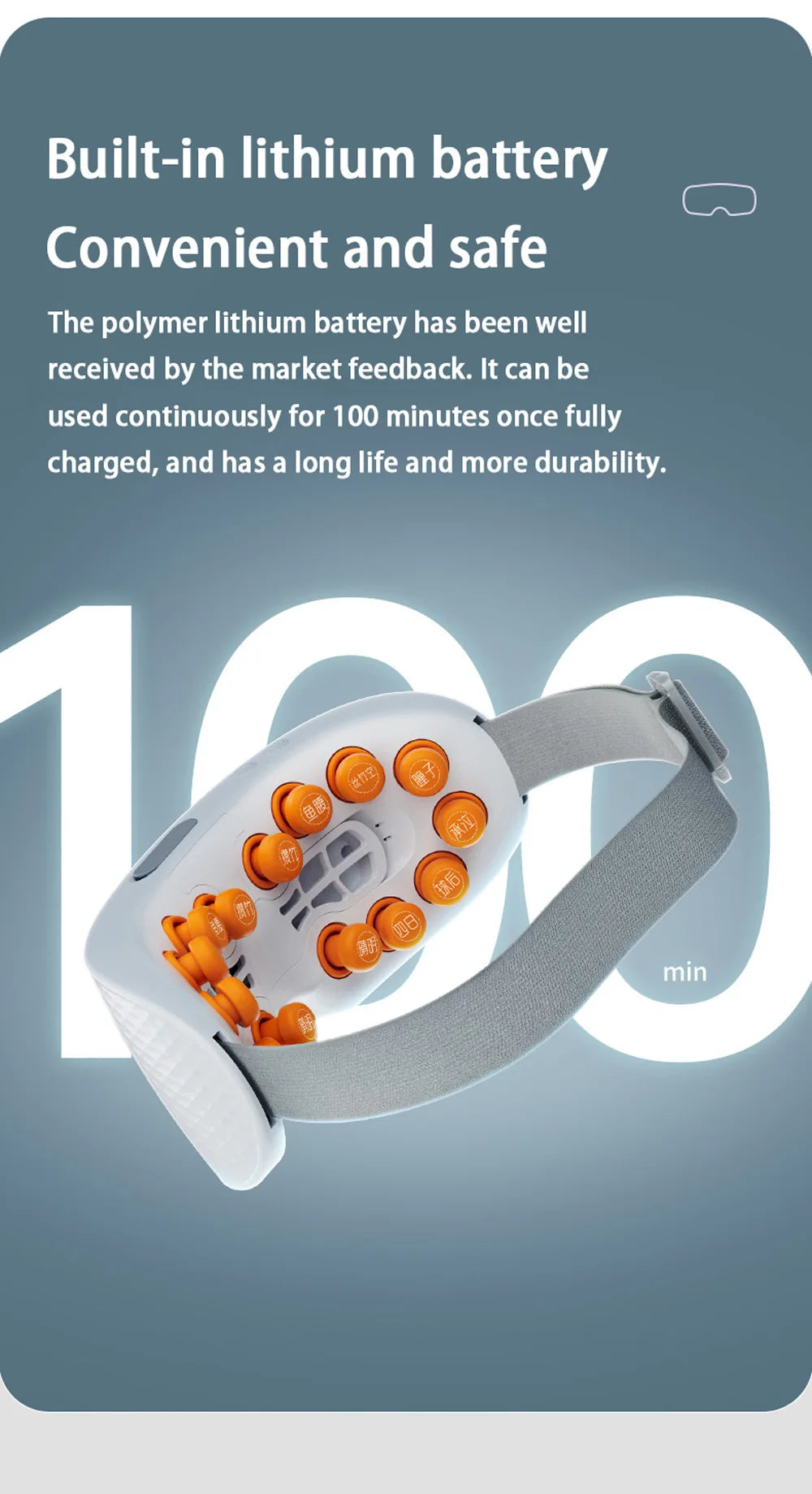 Lynesian™ – Masseur Oculaire 3-en-1 : Cernes, Stress, Détente & Maux de Tête