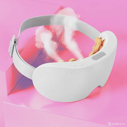 Lynesian™ – Masseur Oculaire 3-en-1 : Cernes, Stress, Détente & Maux de Tête